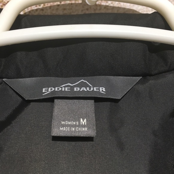 128/129 Eddie Bauer mod quilt jacket black! - Picture 2 of 3